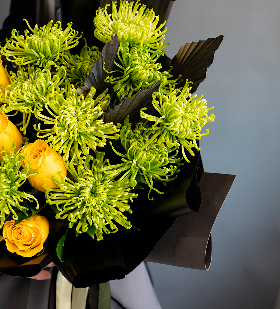 Букет "Цитрусовый фреш"