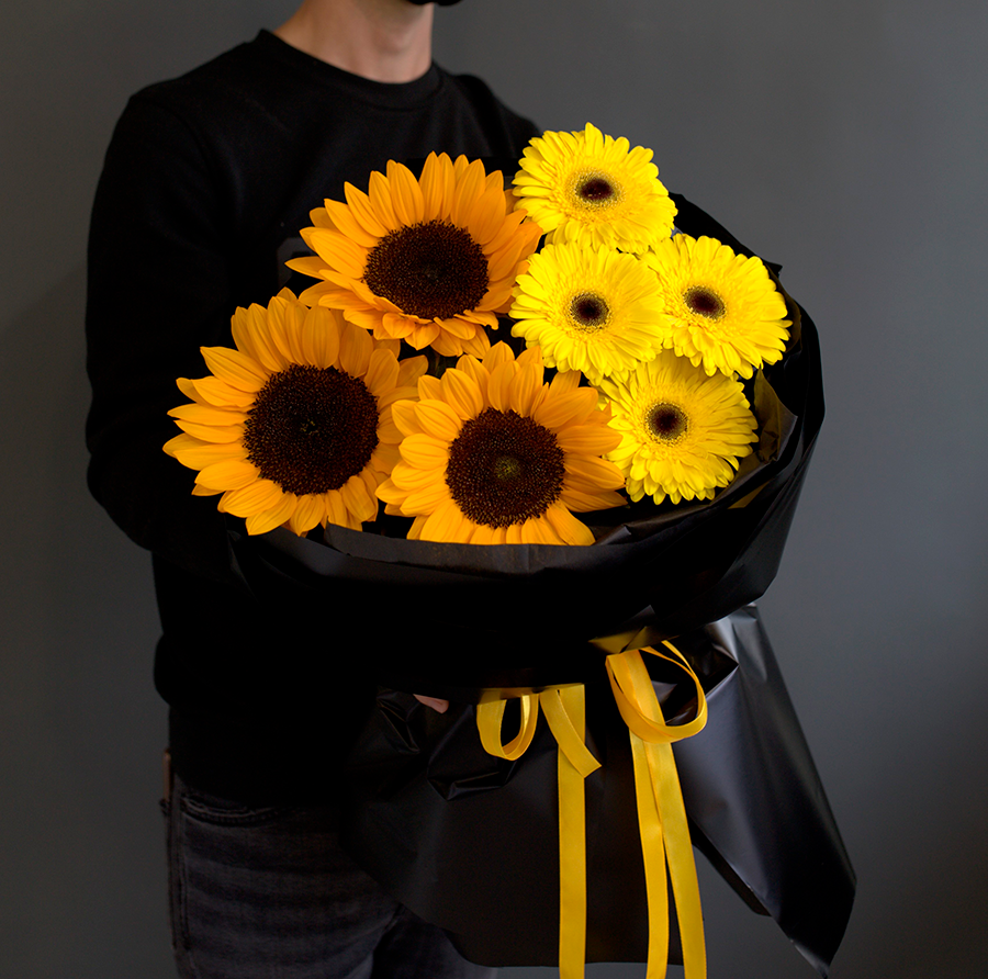 Букет "На контрасте"