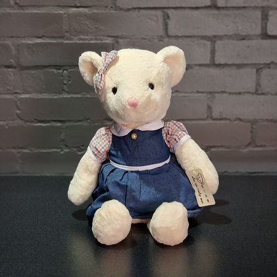 Мишка "Тея", в платье