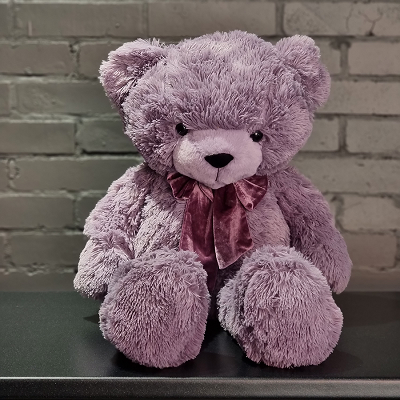 Мишка "Тео", сиреневый