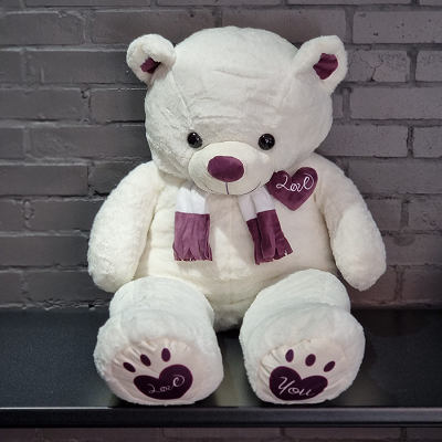 Мишка "Тэд", с шарфом