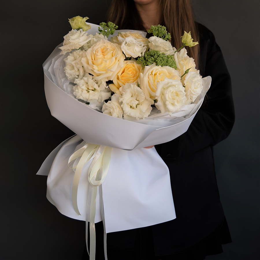Букет "Ванильные сливки"