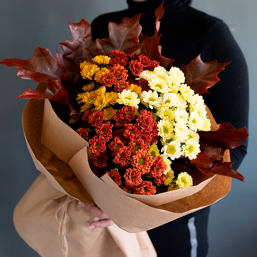 Букет "Осенняя палитра"