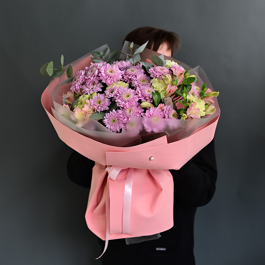 Букет "Коралловый бриз.