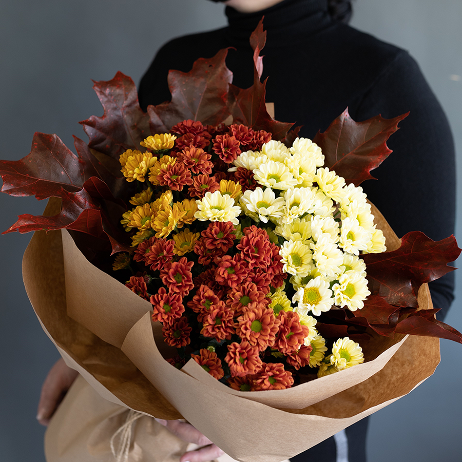 Букет "Осенняя палитра"