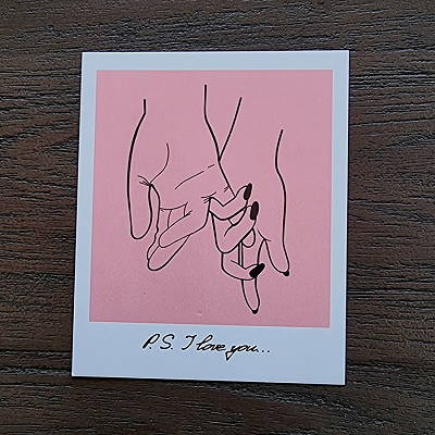 Открытка-комплимент "Я люблю тебя".